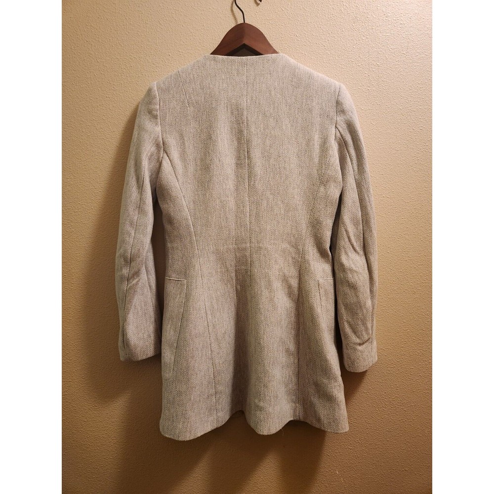 Zara Basic Collection Womens Jacket Gray Size S - image 4